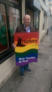 Loafers sign taken down!