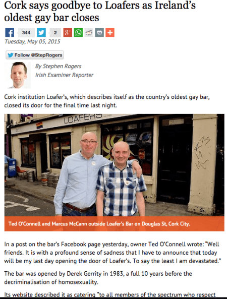 Cork Examiner 5 May 2015